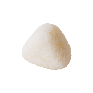 rice ball wrapped in salt