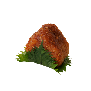 Grilled rice ball with Shinshu miso